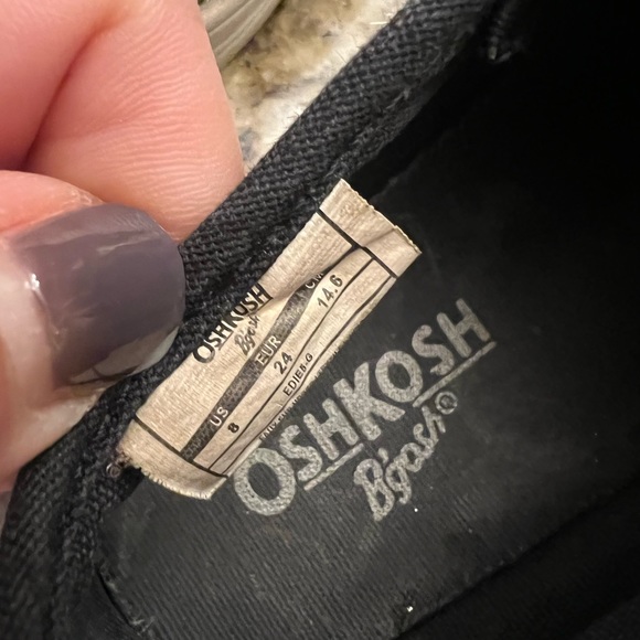 Osh Kosh Horse Hair Leopard with Bow shoes toddler size 8 - Picture 4 of 4